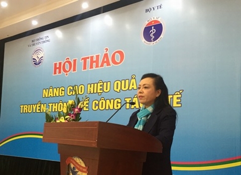Bộ trưởng Nguyễn Thị Kim Tiến phát biểu khai mạc hội thảo 