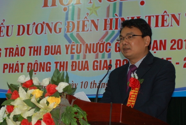 Chủ tịch UBND tỉnh Đặng Xuân Phong. Ảnh: Báo Lào Cai