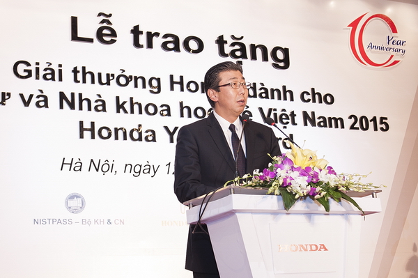 Ông Minoru Kato, Tổng giám đốc công ty Honda Việt Nam