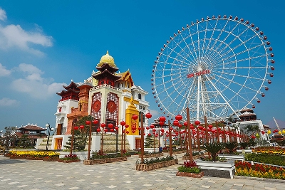 Asia Park- Nơi tôn vinh văn hóa đặc trưng của 9 quốc gia