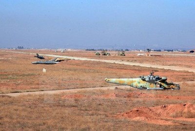 Không quân Syria phá huỷ loạt sở chỉ huy của khủng bố