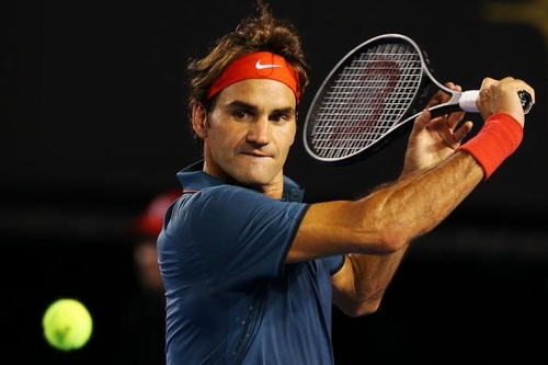 Tay vợt Federer 