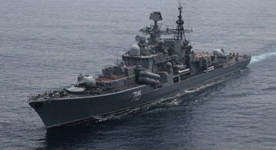 Tàu chiến Nga tập trận rầm rộ ở Ấn Độ Dương