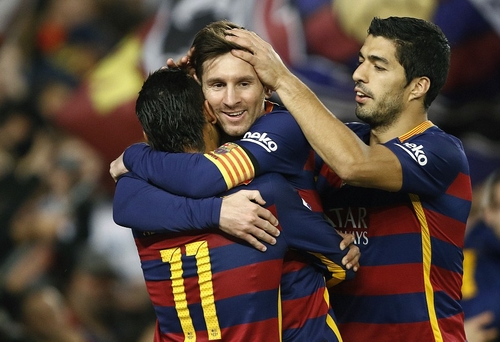 Bộ 3 Nam Mỹ góp công lớn đem lại thành công cho Barca trong năm 2015