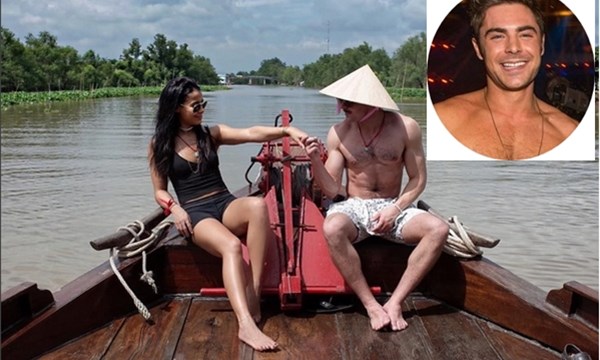 Phát sốt hình ảnh tài tử Hollywood đội nón lá du lịch Việt Nam
