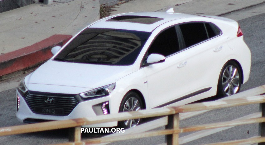 Hyundai Ioniq bị chộp trên đường thử