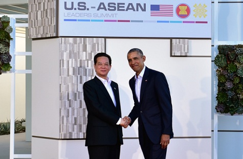 Thủ tướng Nguyễn Tấn Dũng và Tổng thống Hoa Kỳ Barack Obama tại Hội nghị. Ảnh: VGP