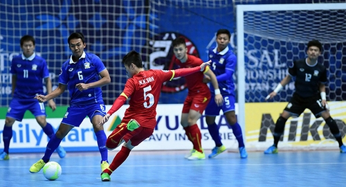 Futsal Việt Nam tiếp tục nhận thêm thất bại nặng nề trước Thái Lan