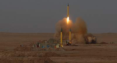 Iran thử nghiệm loạt tên lửa tự chế
