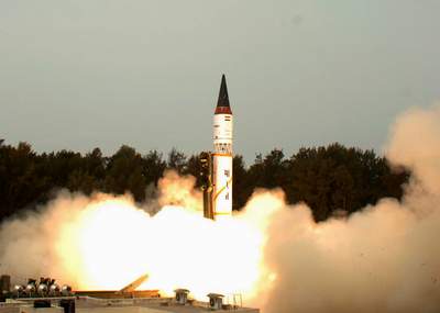 Ấn Độ phóng thành công tên lửa mang đầu đạn hạt nhân