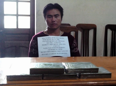 Bắt đối tượng buôn ma túy về Việt Nam