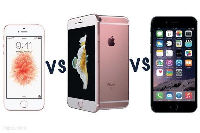 Có gì khác biệt giữa iPhone SE, iPhone 6 và iPhone 6S ?