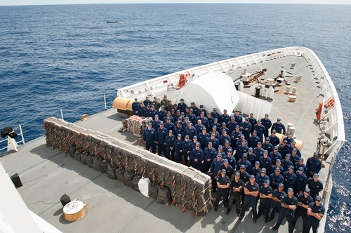 Năm ngoái, lực lượng bảo vệ bờ biển Mỹ từng bắt giữ chiếc tàu ngầm chở tới 6 tấn cocain