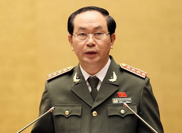 Bộ trưởng Bộ Công an Trần Đại Quang được giới thiệu làm Chủ tịch nước