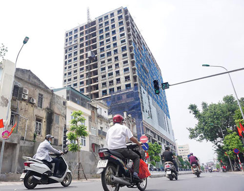 Hà Nội tổ chức lại giao thông trên phố Lê Trực, Nguyễn Công Trứ