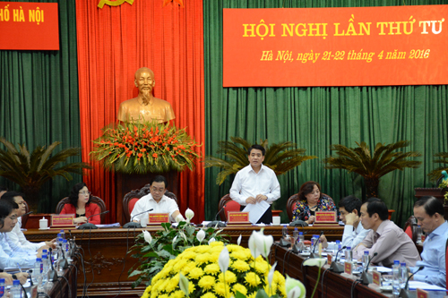 Chủ tịch UBND TP Hà Nội cho hay thành phố đang quyết liệt thực hiện cải cách hành chính.