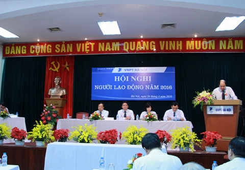 VNPT Hà Nội tổ chức hội nghị Người lao động đầu tiên sau tái cấu trúc