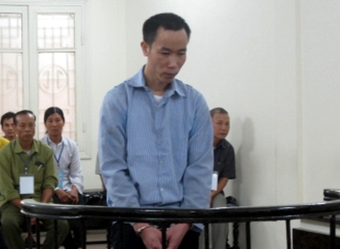 Bị cáo Nguyễn Văn Điện lĩnh án 8 năm tù giam