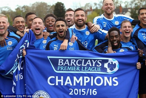 Cầu thủ Leicester được trọng thưởng hậu hĩnh sau chiến tích vô địch Premier League