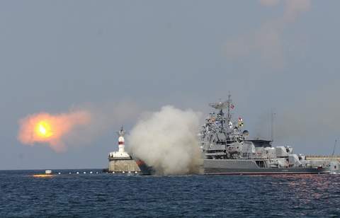 Tàu chiến tên lửa Nga rầm rập tới Địa Trung Hải