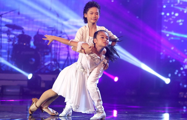 Như Minh – Hà My trong đêm chung kết Vietnam’s Got Talent 2