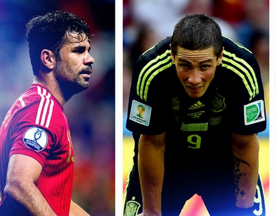 Tây Ban Nha loại Costa, Torres, Mata khỏi Euro 2016!