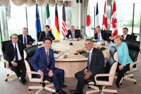Lãnh đạo các nước G7 ở Nhật Bản