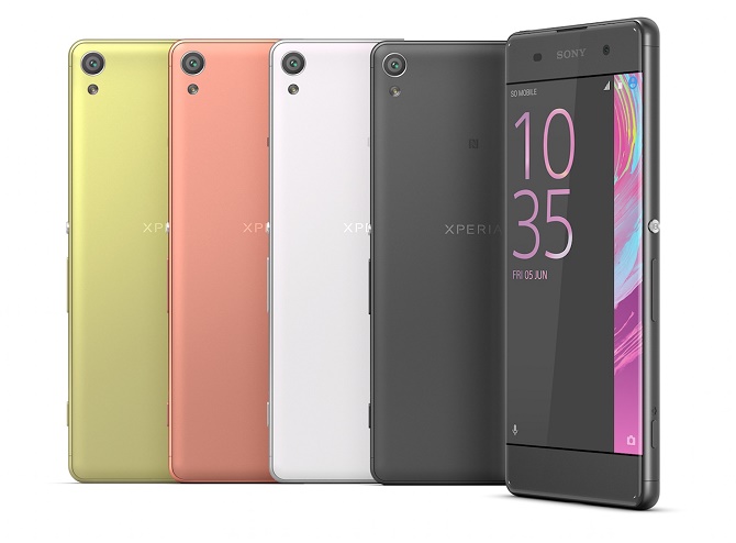 Sony Xperia X có 4 màu khác nhau