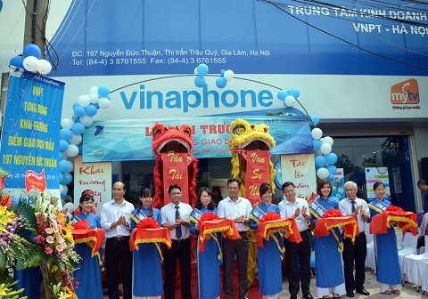 VNPT Hà Nội khai trương điểm giao dịch mới tại Trâu Quỳ