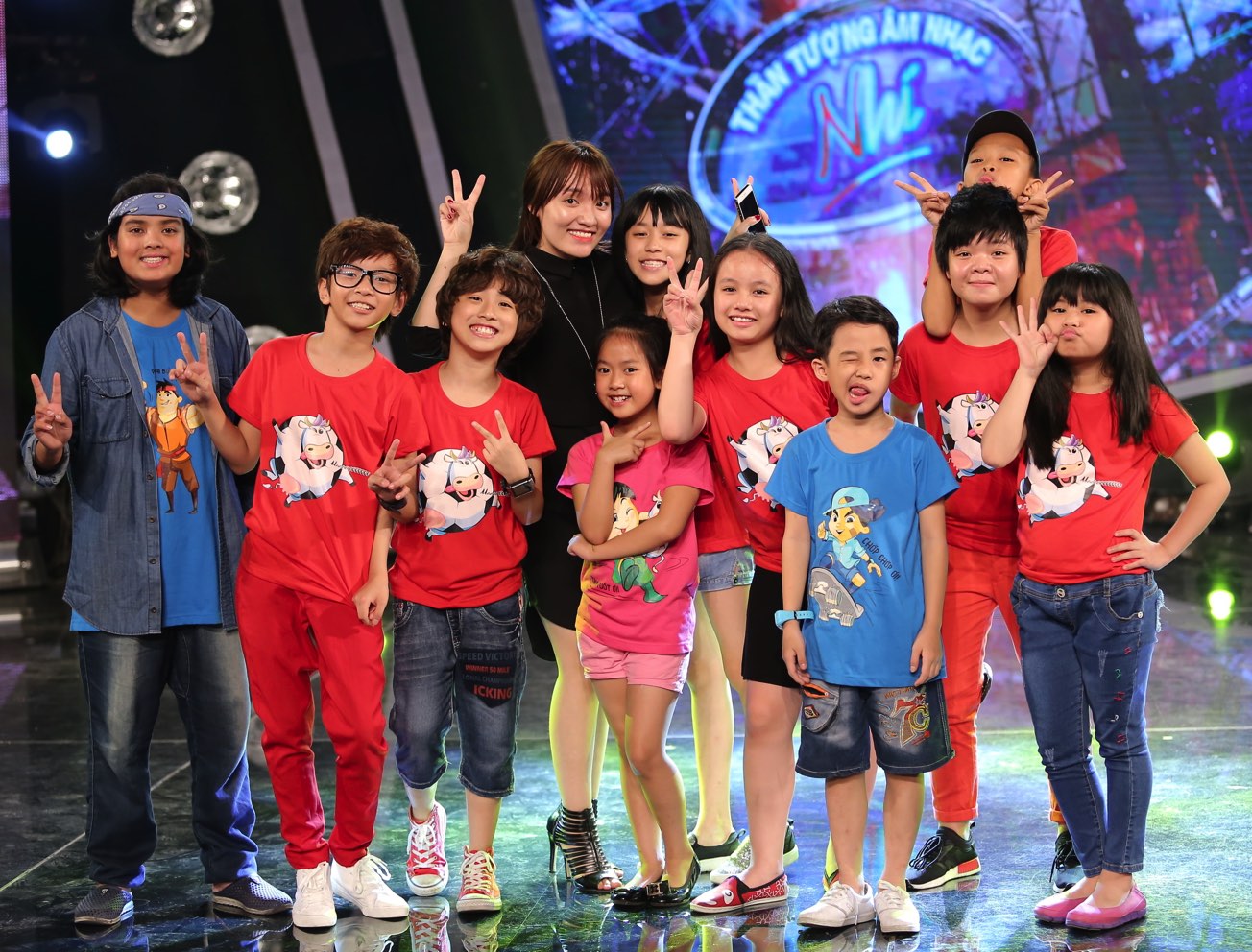Quán quân Nhật Thủy và Top 10 Idol Kids