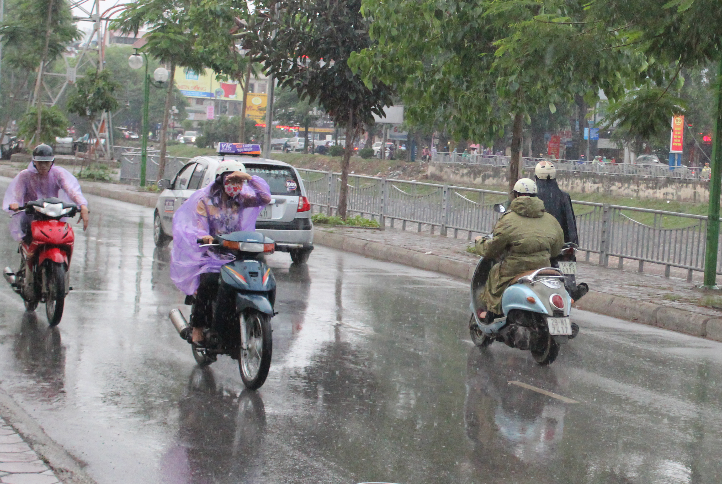 Hà Nội tiếp tục mưa giông trong vài ngày tới