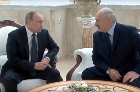 Tổng thống Nga và người đồng cấp Belarus