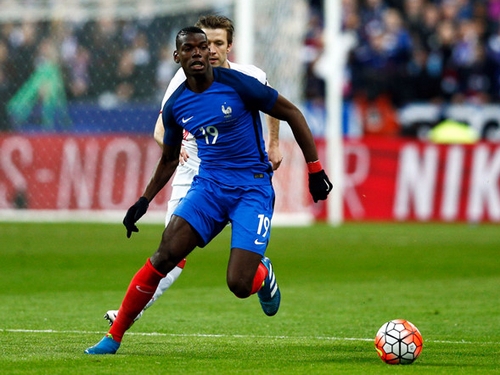 Pogba là niềm hy vọng lớn nhất của tuyển Pháp