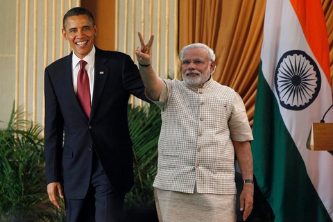 Tổng thống Mỹ và Thủ tướng Ấn Độ