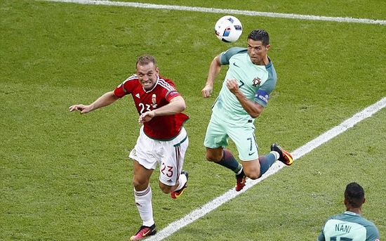 C.Ronaldo và đồng đội sẽ gặp thử thách lớn ở vòng 1/8 Euro 2016