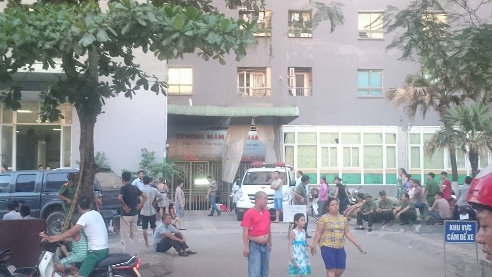 Hà Nội: Một phụ nữ rơi từ tầng 29 tòa nhà chung cư