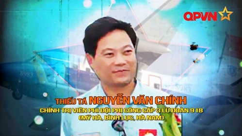 Thiếu tá Nguyễn Văn Chính, Chính trị viên Phi đội Phi công cấp 3 Lữ đoàn 918 -