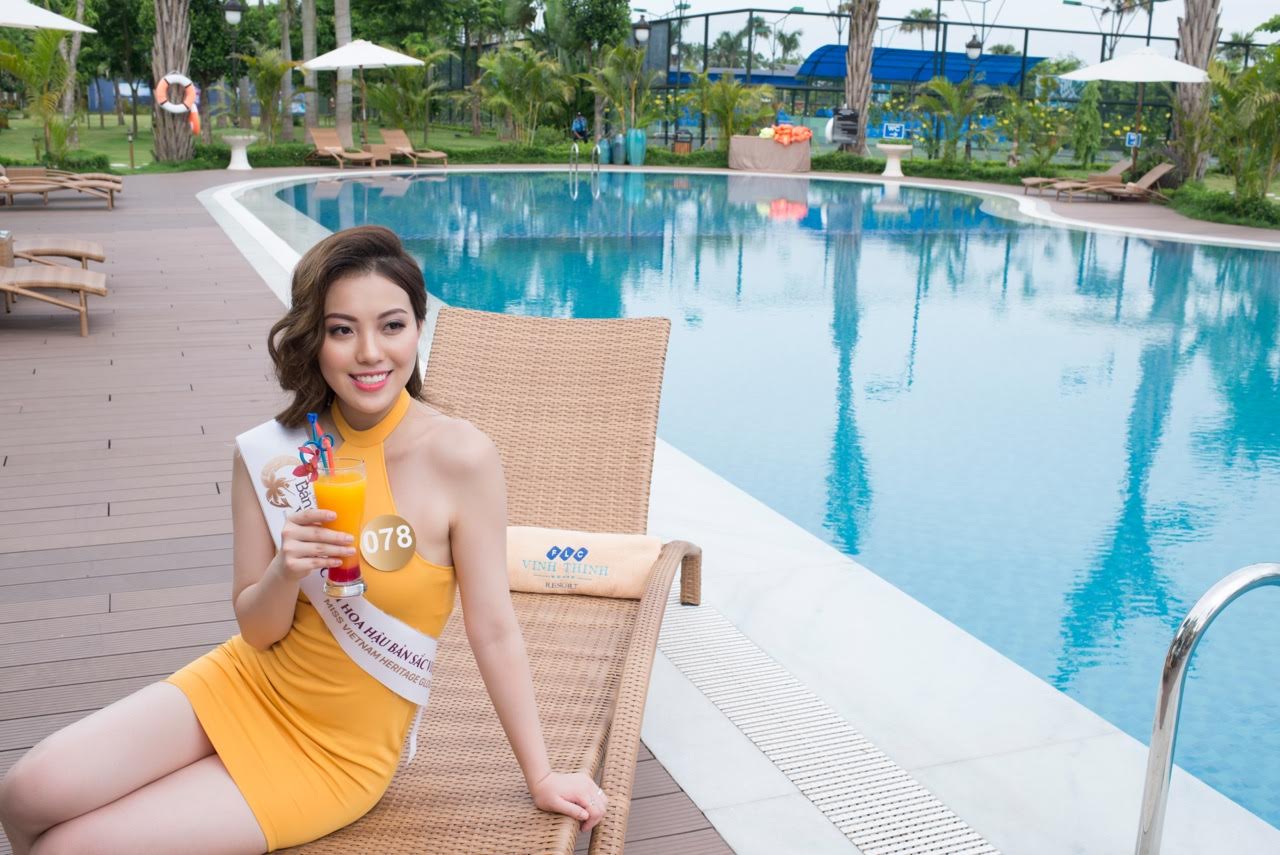 Nóng bỏng nhan sắc ứng viên Hoa hậu Bản sắc Việt