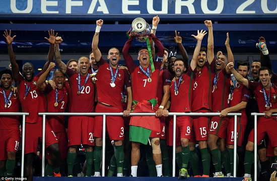 Bồ Đào Nha giành chức vô địch Euro 2016