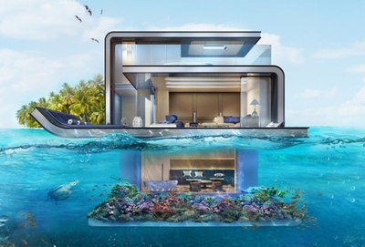 Tới Dubai ngắm biệt thự nằm sâu dưới biển!