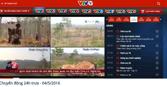 Phóng sự điều tra về nạn phá rừng trái phép ở nhiều huyện của Đắk Lắk bị cho là có một số cảnh quay dàn dựng.