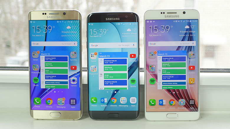 Samsung Galaxy Note 7 có phần cứng tương tự như Galaxy S7/S7 Edge