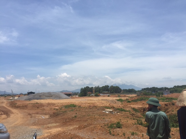 Dự án 52,7 ha xã Bình Yên, huyện Thạch Thất đang được triển khai dở dang do chưa giải phóng được mặt bằng