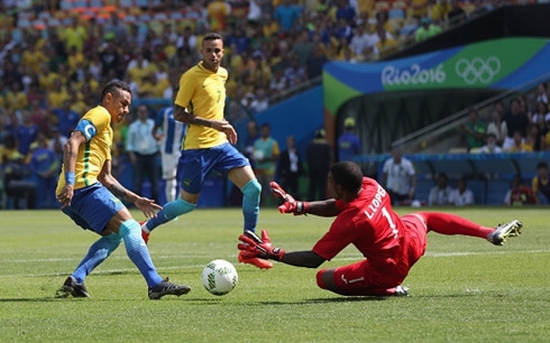 Neymar ghi bàn nhanh nhất lịch sử Olympic