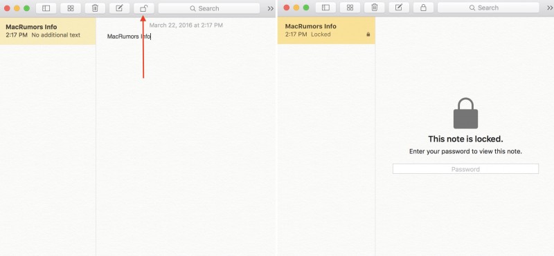 Hướng dẫn tạo mật khẩu bảo vệ trong ứng dụng Notes trên iOS 9.3 và OS X 10.11.4