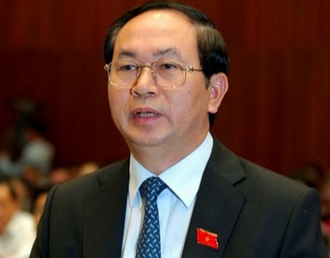 Chủ tịch nước Trần Đại Quang trả lời phỏng vấn báo Pháp