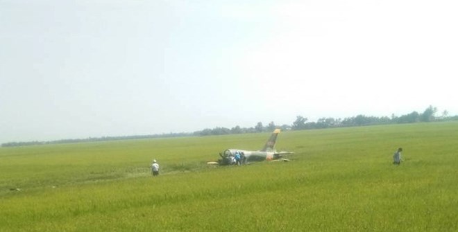 Rơi máy bay quân sự tại Phú Yên, một học viên phi công hy sinh