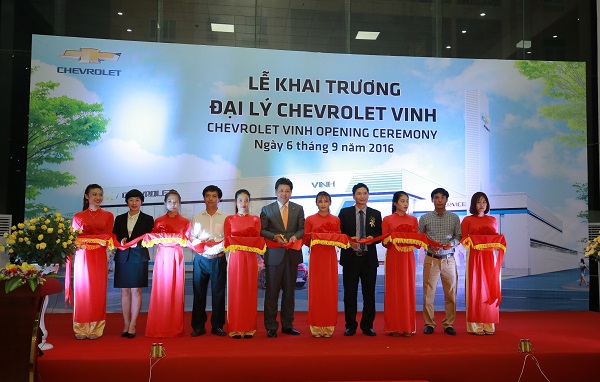 GM Việt Nam khai trương đại lý Chevrolet thứ 20 tại Nghệ An
