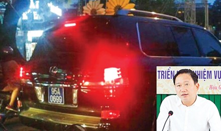 Ông Trịnh Xuân Thanh và chiếc xe tai tiếng.