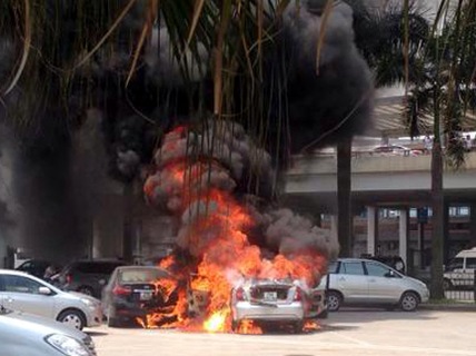 Xác định danh tính nạn nhân vụ cháy ô tô trong sân bay Nội Bài